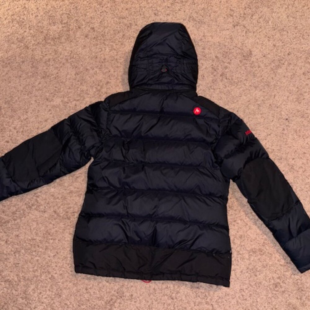 Women's Down Puffer Jacket, Black, Large, Marmot - Picture 2 of 5